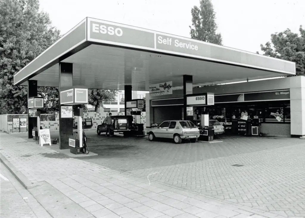 Benzinestation in Utrecht